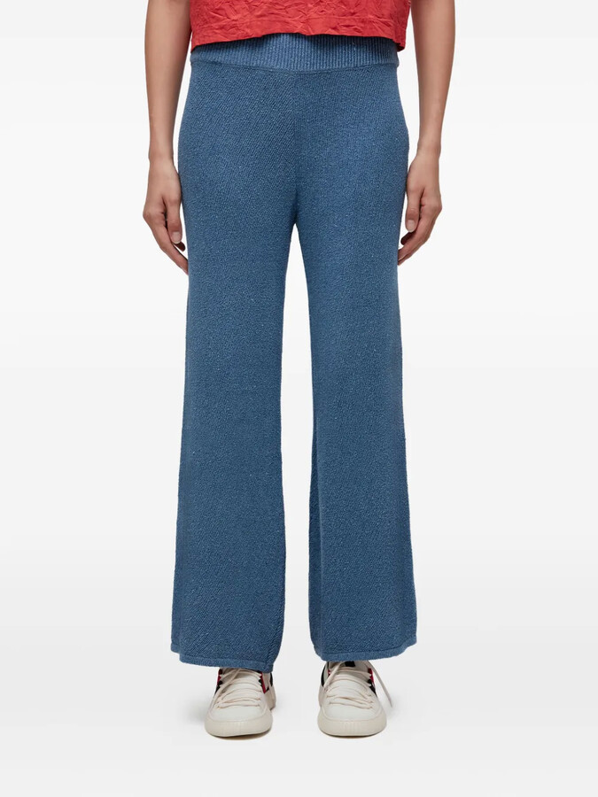 OSKLEN Knit Wide-Leg Trousers