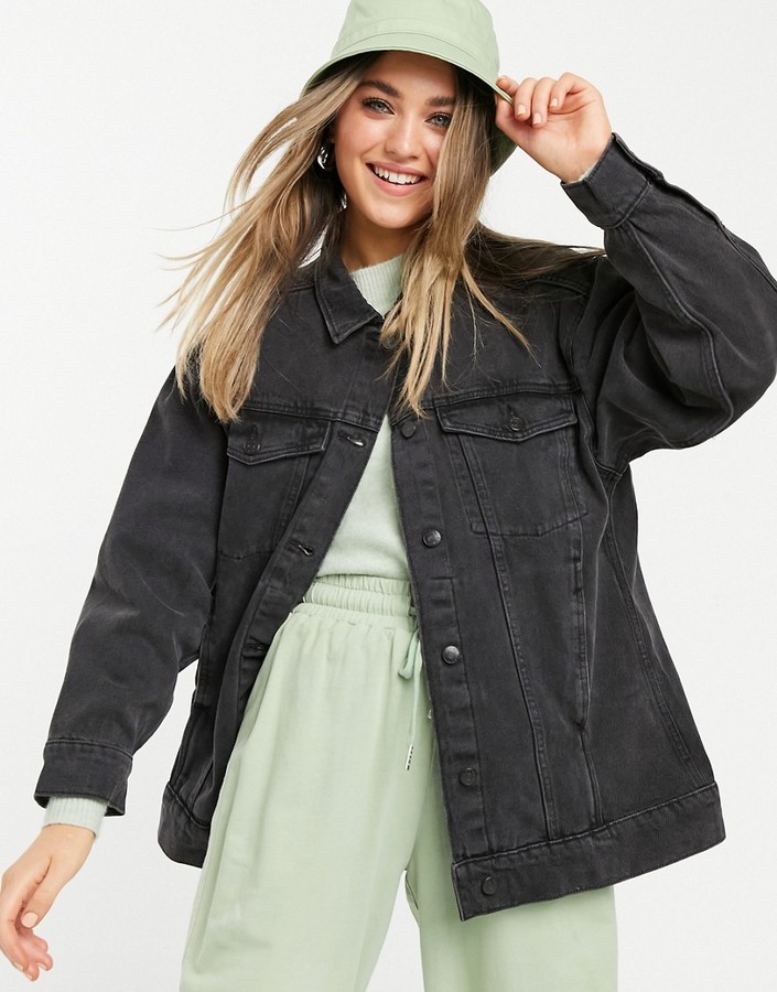 monki black jacket