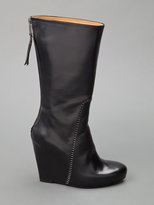 Thumbnail for your product : Premiata mid-calf wedge boot