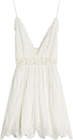 zimmermann embroidered silk playsuit