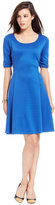 Thumbnail for your product : NY Collection Petite Ruched-Sleeve A-Line Dress