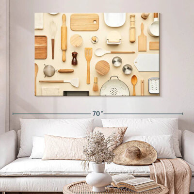 Ebern Designs Senne Wooden Cooking Utensils