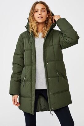 Body The Mother Mid Length Puffer Jacket - ShopStyle