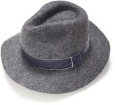 Thumbnail for your product : Justine Hats Grey Felt Fedora