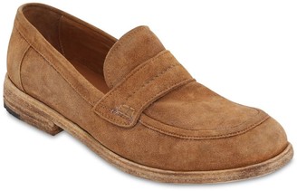 Shoto 20mm Washed Leather Loafers