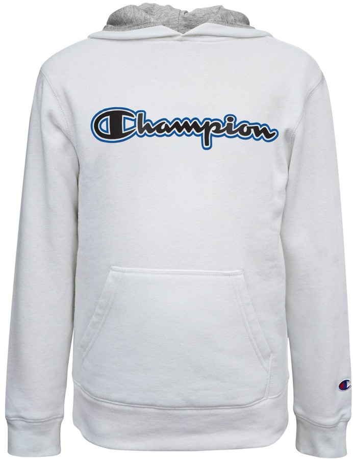 white champion hoodie boys
