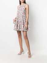 Thumbnail for your product : Semi-Couture Tiered Floral-Print Dress