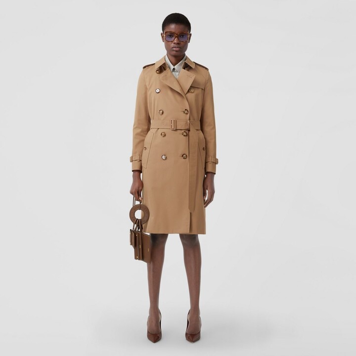 Burberry Classic Cotton Trench Coat | Shop the world's largest 