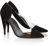 Thumbnail for your product : Roland Mouret Revilion leather and suede pumps