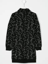 Thumbnail for your product : DKNY logo print sweater dress