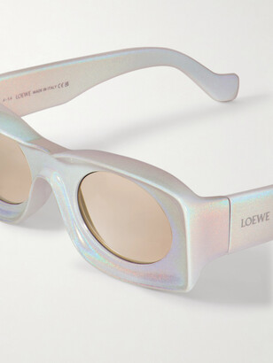サングラス Loewe Paulas Ibiza Rectangular Sunglasses Loewe + Paula's Ibiza Rectangle-frame Acetate Sunglasses