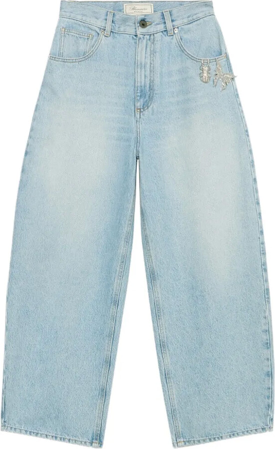 Blumarine Belt-Loops Jeans