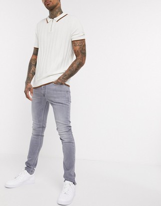 diesel light grey jeans