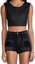 Thumbnail for your product : UNIF Braille Crop Top