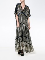 Thumbnail for your product : Peter Pilotto Metallic Silk-Blend Gown