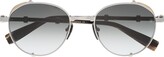 Thumbnail for your product : Balmain Eyewear Square Tinted Sunglasses