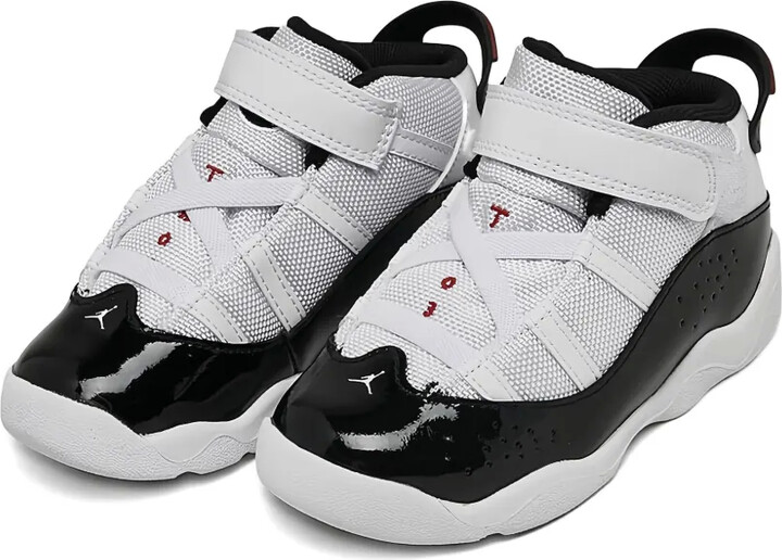 Jordan Kids Jordan 6 Rings "White/Varsity Red/Black" sneakers