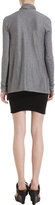 Thumbnail for your product : Helmut Lang Voltage Rib Drape Front Cardigan
