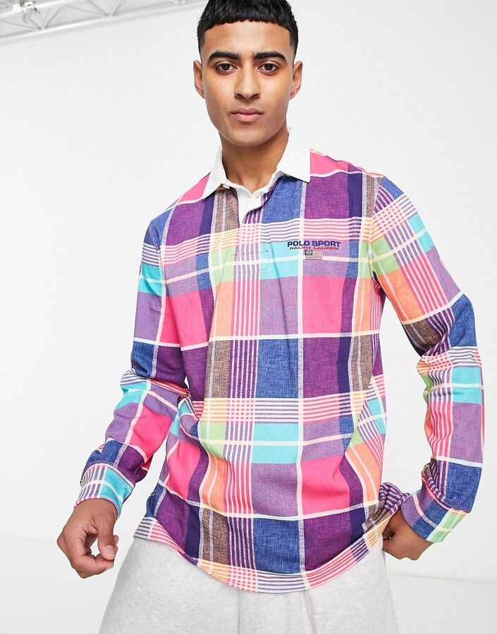 Polo Ralph Lauren Men's Pink Long Sleeve Shirts | ShopStyle AU