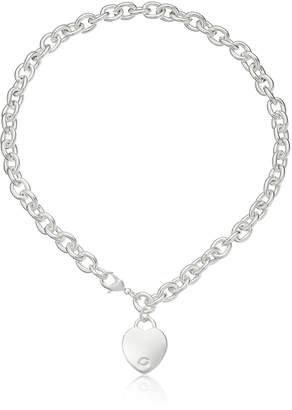 GUESS Women's Heart Charm Necklace