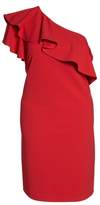 Thumbnail for your product : Vince Camuto Ruffle One-Shoulder Scuba Body-Con Dress