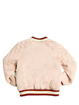 Thumbnail for your product : Chloé Reversible Satin Bomber Jacket
