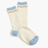 Thumbnail for your product : J.Crew Trouser socks in vintage stripe