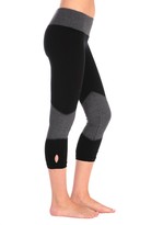 Thumbnail for your product : Hard Tail Keyhole Contrast Capri