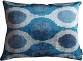 Thumbnail for your product : LES OTTOMANS Jacquard Silk Velvet-Blend Cushion