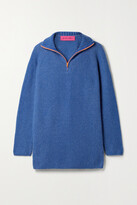 Thumbnail for your product : The Elder Statesman Ribbed Cashmere Sweater - Blue