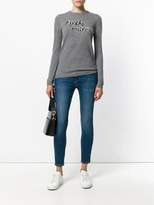Thumbnail for your product : Bella Freud knitted top with slogan