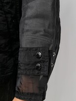 Thumbnail for your product : Moncler Sheer Mid-Length Coat