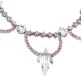 Miu Miu crystal jewel embellished necklace