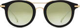 Thumbnail for your product : Salt Taft Round Polarized Sunglasses, Black/Gold