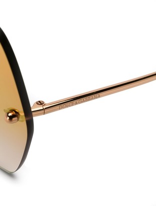 Dolce & Gabbana Eyewear Oversized Sunglasses