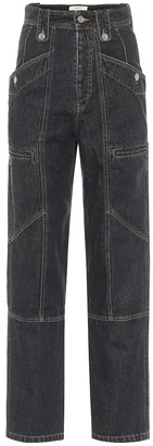 Etoile Isabel Marant High-rise straight jeans