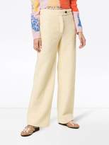 Thumbnail for your product : Mira Mikati faux shearling trousers