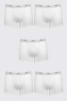 Thumbnail for your product : boohoo 5 Pack MAN Signature Trunks