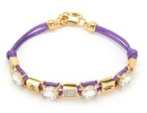 Thumbnail for your product : Juicy Couture Cube Cluster Cord Bracelet