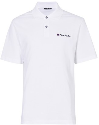 acne studios elton face polo