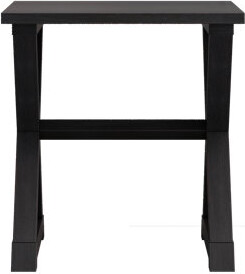 George Oliver Accent Table - End - Side Table - Square - Nightstand - 22.00 X 23.50 X 23.50 In