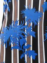 Thumbnail for your product : Diane von Furstenberg floral print striped dress