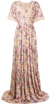 Thumbnail for your product : We Are Kindred Mia floral-print maxi dress