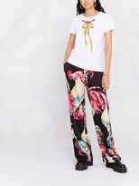 Thumbnail for your product : Boutique Moschino bow-print cotton T-shirt