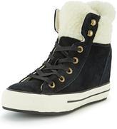 Thumbnail for your product : Converse Chuck Taylor All Star Platform Faux Shearling Hi-Top Trainers