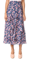 Thumbnail for your product : Rebecca Taylor Tea Rose Ruffle Skirt
