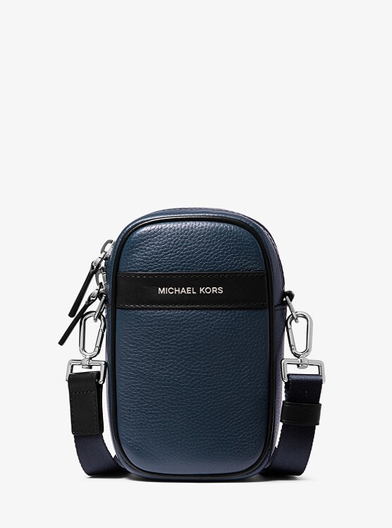 greyson pebbled leather backpack