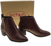 Thumbnail for your product : Schuh Womens Burgundy Confession Boots