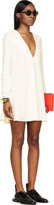 Thumbnail for your product : Proenza Schouler White Deep-V Dress