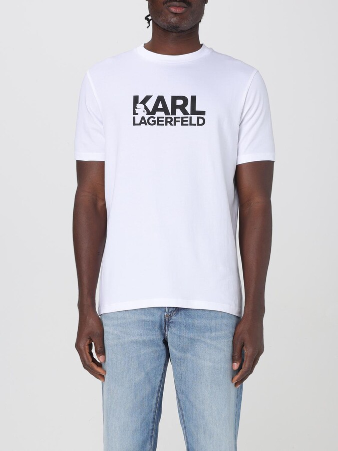 Karl Lagerfeld Paris T-Shirt Men color White